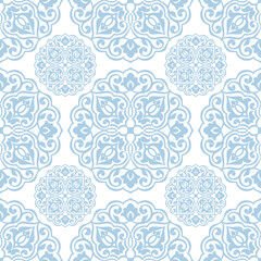 Persian Seamless Repeat Pattern Background