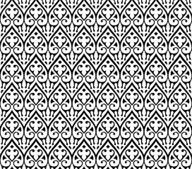Vintage Seamless Repeat Pattern Background
