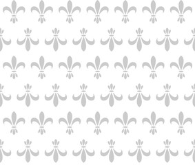 Fleur De Lis Seamless Repeat Pattern Background