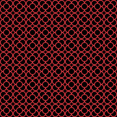 Mini Circle Flower Seamless Repeat Pattern Background