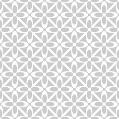 Flower Line Seamless Repeat Pattern Background