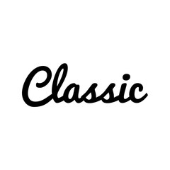 ''Classic'' sign