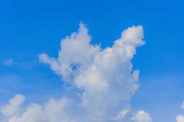 夏の爽やかな入道雲