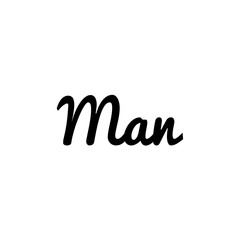 ''Women/men/woman/man'' sign