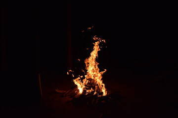 fire in the night