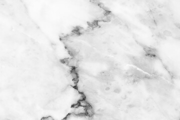 White marble texture background pattern with high resolution.