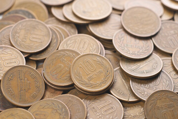 ギザ10　日本の硬貨　10円玉　