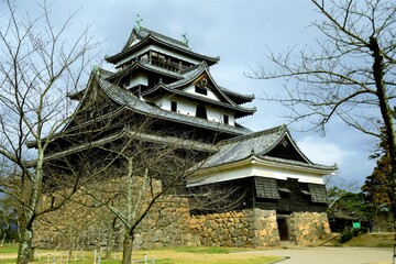 Naklejka premium 松江城