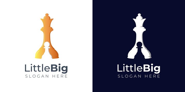 Little Big chess logo design inspiration