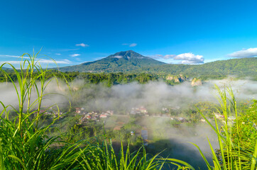 lake in the mountains