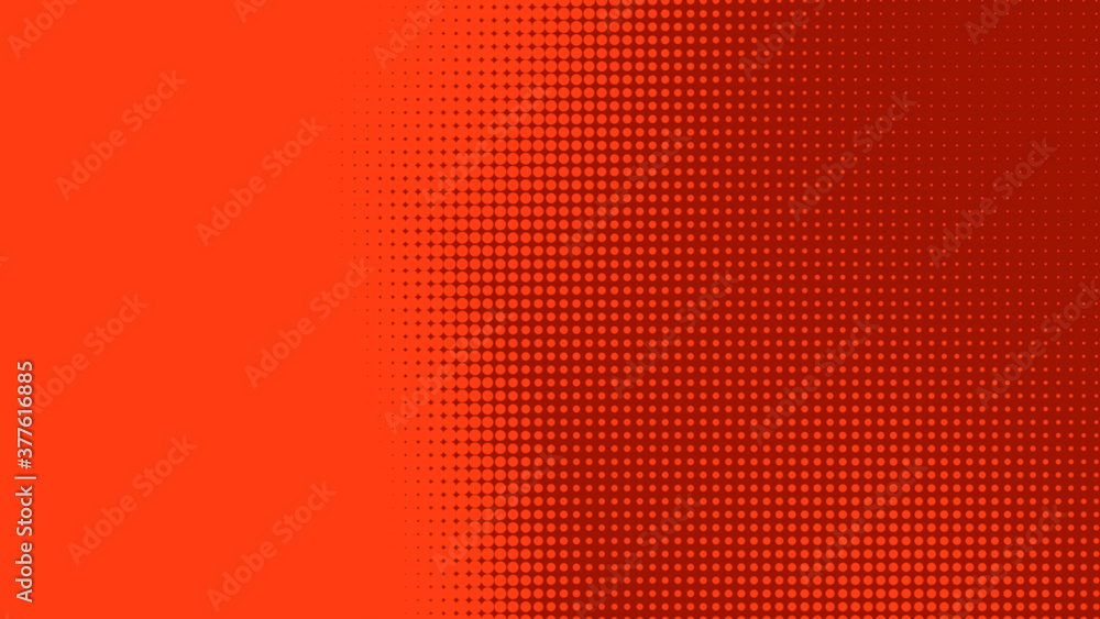 Poster dots halftone red purple color pattern gradient texture with technology digital background. dots pop