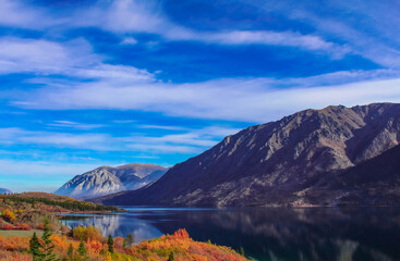 Fototapeta premium autumn in the mountains