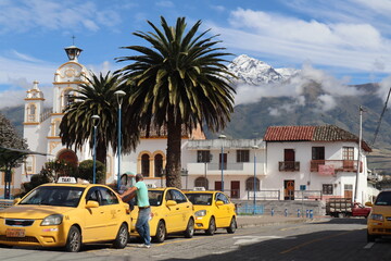 taxi in the city
