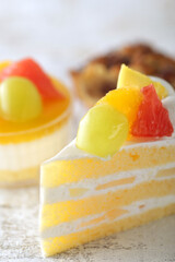 ショートケーキの集合イメージ