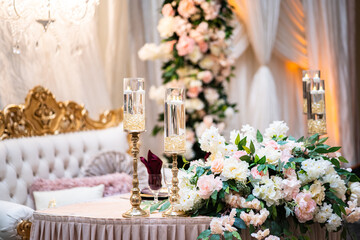 Sweetheart Table at Wedding Event