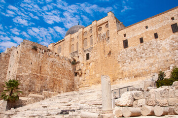 Al-Aqsa Mosque, located in the Old City of Jerusalem, is the third holiest site in Islam. september 2020