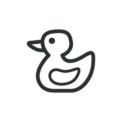 Toy duck icon