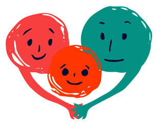 家族ノーマルハート