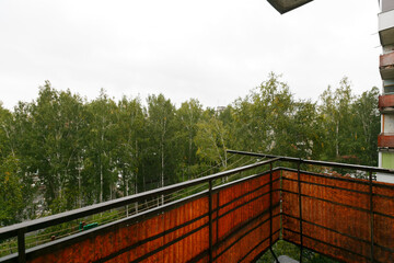 view from the balcony of the apartment building