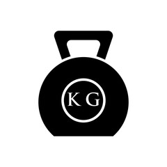 dumbbells Barbell, fitness, gym icon   with glyph style vector for your web design, logo, UI. illustration.