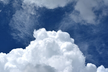 青空と真夏の雲