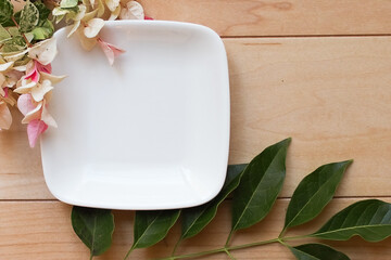 インテリアで飾った花（ハツユキカズラ）