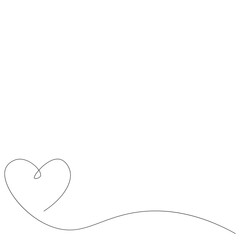 Heart love background vector illustration