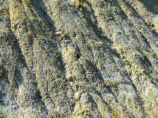  Lunar-like badlands near Aliano, Basilicata, Italy, Europe
