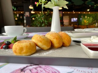 breakfast in the morning