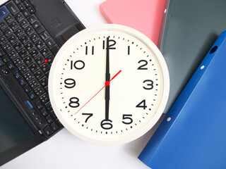 時計　6時