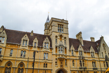 Townscape of Oxford in UK