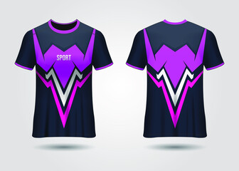 T-shirt Sport Jersey Template Design Vector