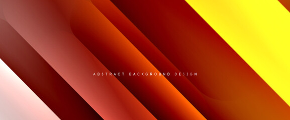 Fluid gradients with dynamic diagonal lines abstract background. Bright colors with dynamic light and shadow effects. Vector wallpaper or poster