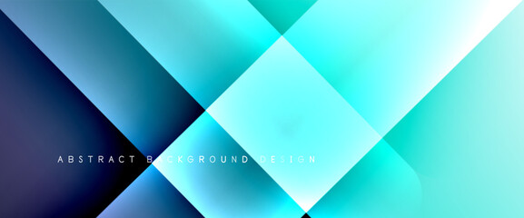 Fototapeta premium Fluid gradients with dynamic diagonal lines abstract background. Bright colors with dynamic light and shadow effects. Vector wallpaper or poster