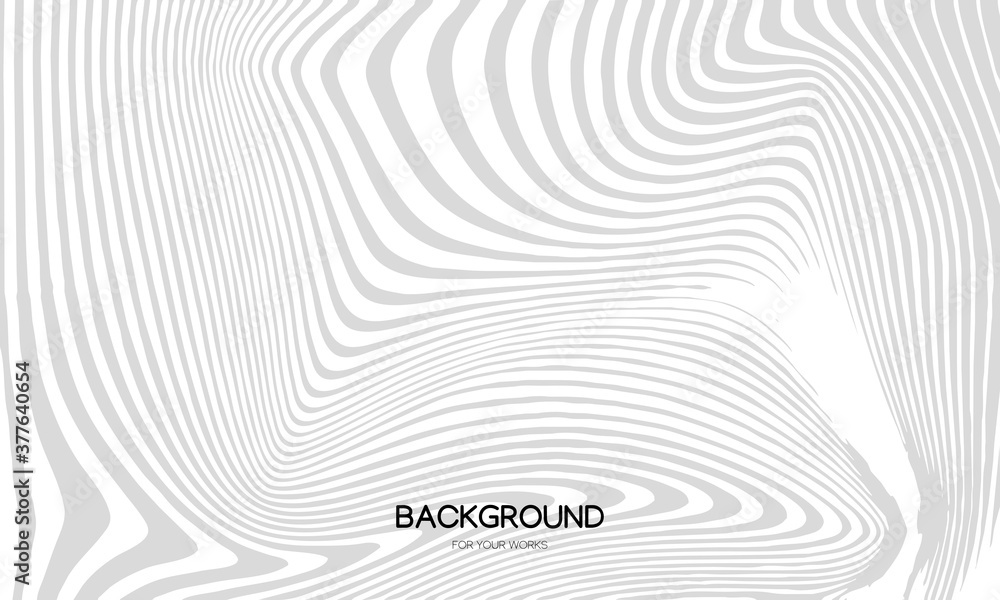Aufkleber abstract background with optical art lines. for use in all types of design work. vector illustration