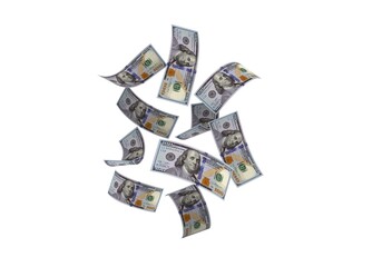 3d Render 100 US Dollar Paper Money © Dani