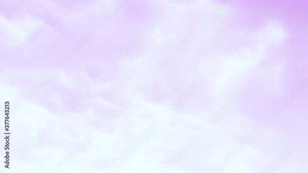 Poster intro animation background with cloud moving for opening , logo and title.