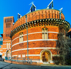 Royal Shakespeare Company Theatre Stratford upon Avon, Warwickshire, Emglish Midlands, England UK