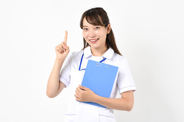 笑顔の女性の医療従事者