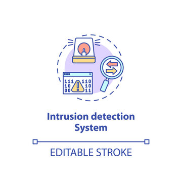 Intrusion Detection System Concept Icon