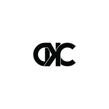 dkc letter original monogram logo design
