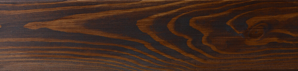 Dark brown wood texture. Wooden panels. Copy space for text. Banner