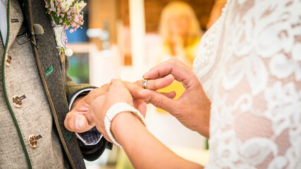 Fototapeta premium Trauringe