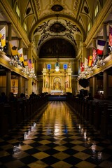 Fototapeta na wymiar Cathedral in New Orleans