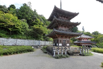 Fototapeta premium 奈良県 壷阪寺