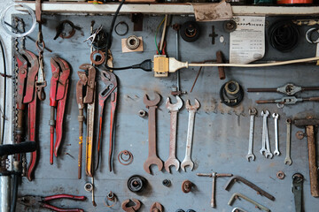 old rusty parts