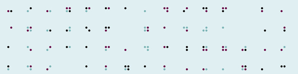 Abstract Color Halftone Dots generative art background illustration