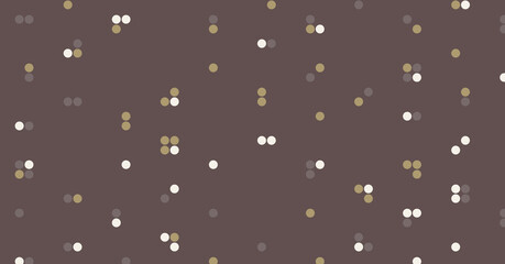 Abstract Color Halftone Dots generative art background illustration