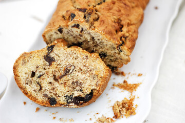 Budin de banana