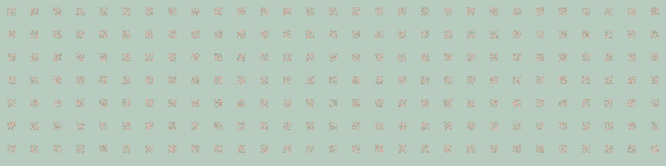 Abstract Color Halftone Dots generative art background illustration